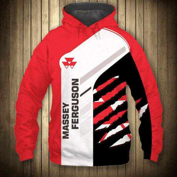 Massey Ferguson 5k498 Fan Gift Stylist Unisex Cartoon 3d Hoodie Zip Hoodie 1342