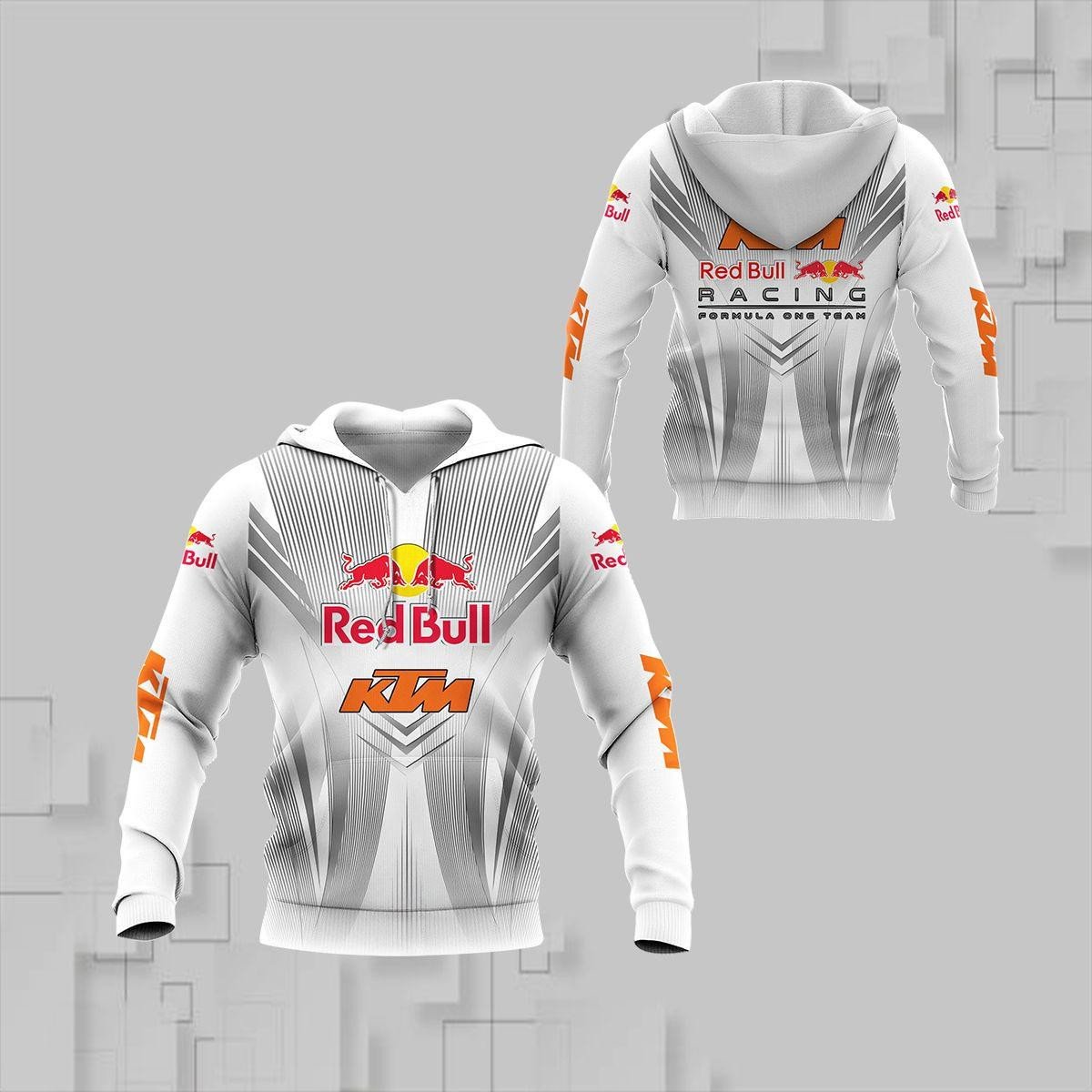 Red Bull Ktm Factory Racing F1 8k72 Fan Gift 3d Zip Hoodie Hoodie Ii0