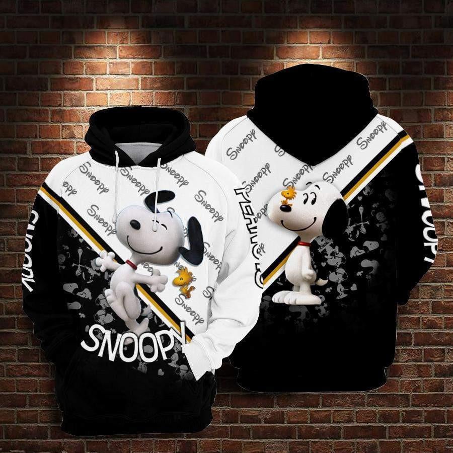 Snoopy The Peanuts, Snoopy Ver60 Aop Hoodie