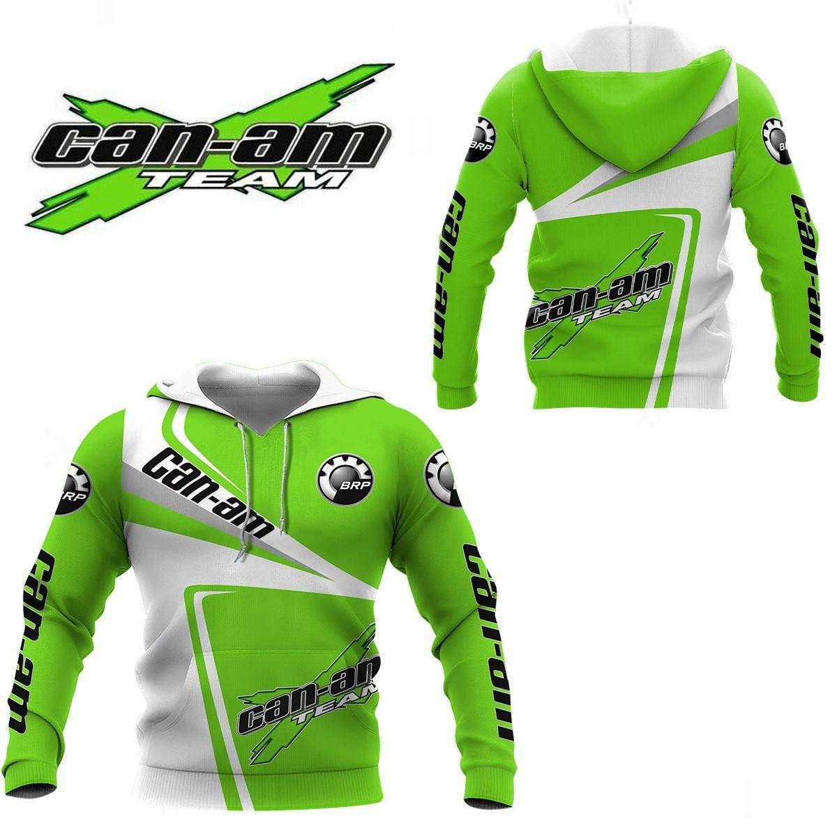 Can-am Brp Shirt Fan Gift 185, Stylist Unisex 3d Hoodie Zip Hoodie