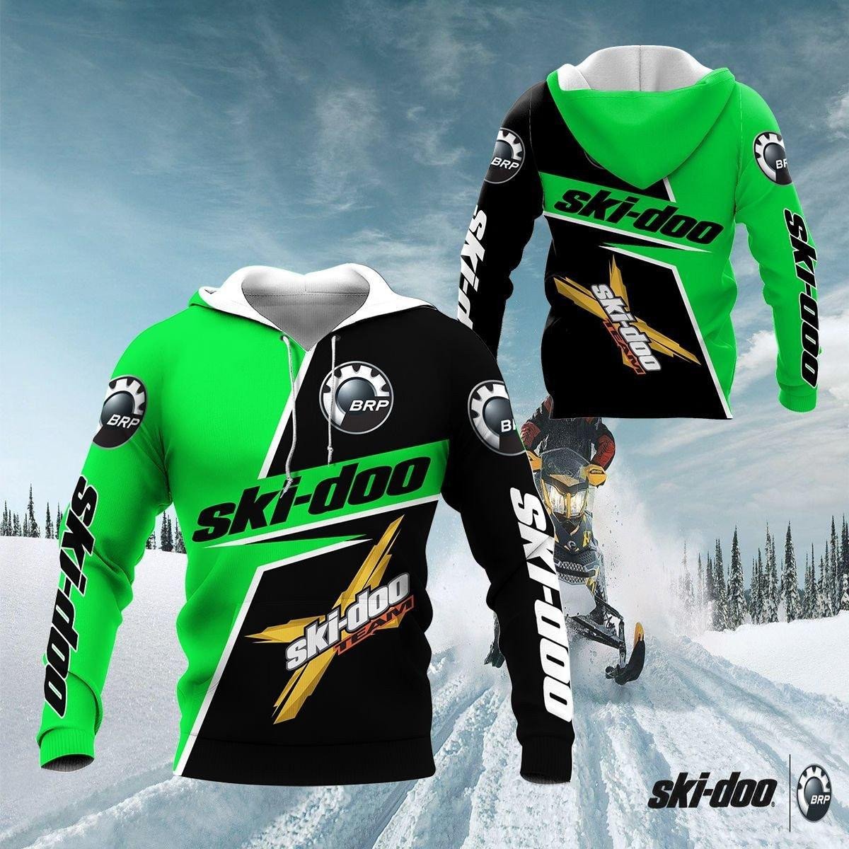Ski-doo Shirt Fan Gift 457, Stylist Unisex 3d Hoodie Zip Hoodie
