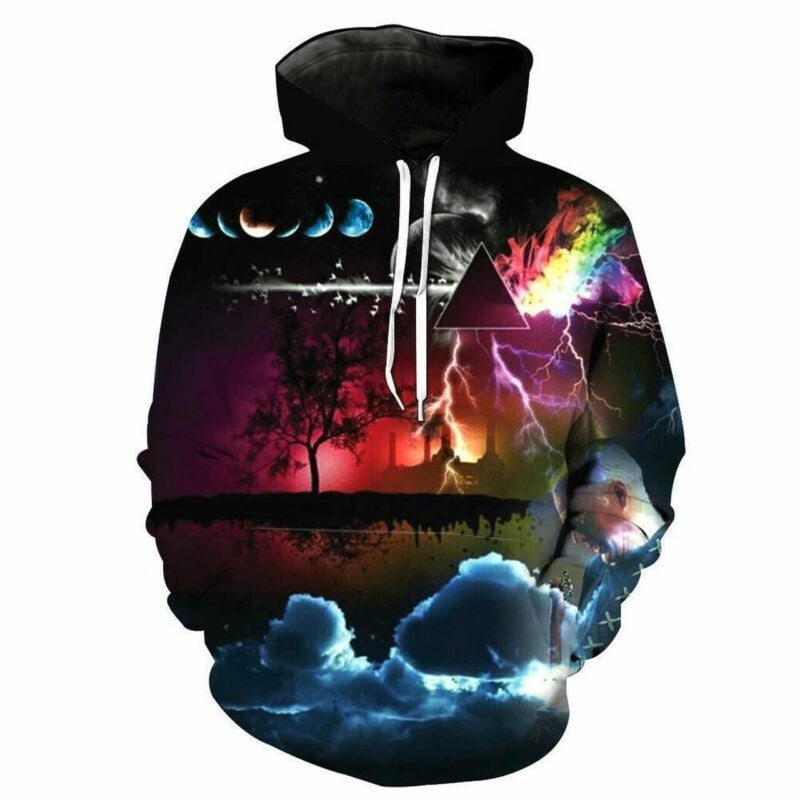 Pink Floyd Rock Band Music V 3d Hoodie Zip Hoodie
