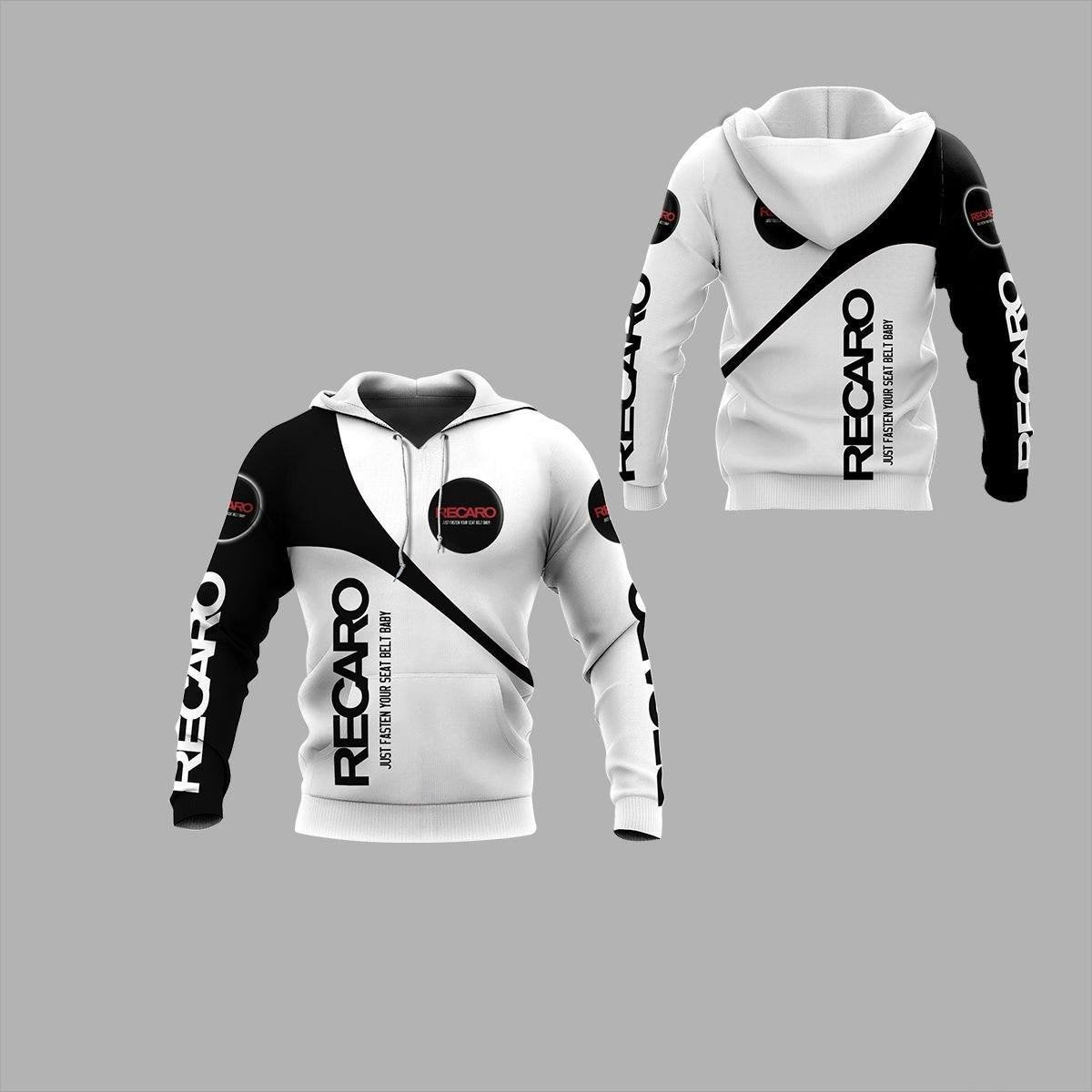 Recaro Shirt Fan Gift 169, Stylist Unisex 3d Hoodie Zip Hoodie