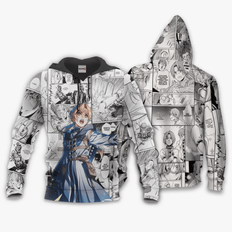 Rudeus Greyrat Anime Manga Mushoku Tensei 1 For Men And Women 3d Hoodie Zip Hoodie