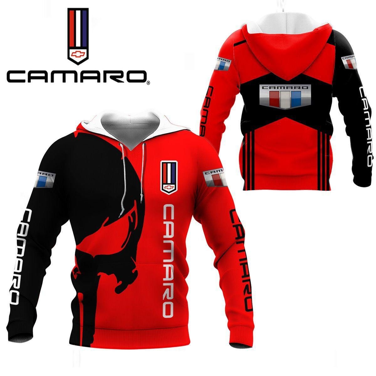 Chevrolet Camaro Shirt Fan Gift 407, Stylist Unisex 3d Hoodie Zip Hoodie