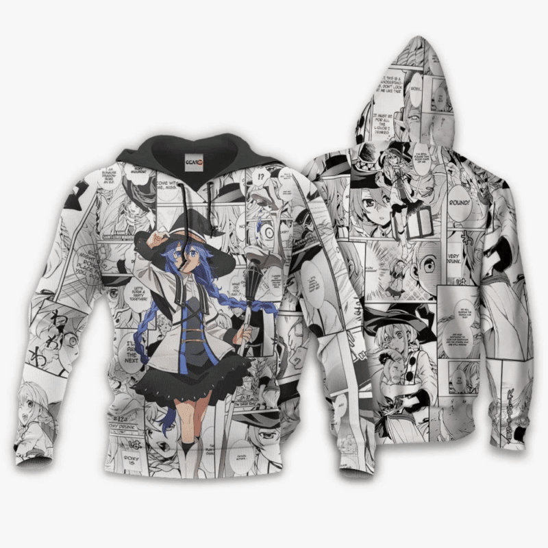 Roxy Migurdia Anime Manga Mushoku Tensei For Men And Women 3d Hoodie Zip Hoodie