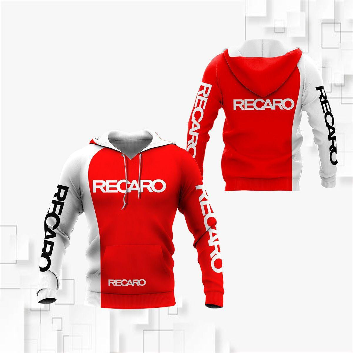 Recaro Shirt Fan Gift 355, Stylist Unisex 3d Hoodie Zip Hoodie