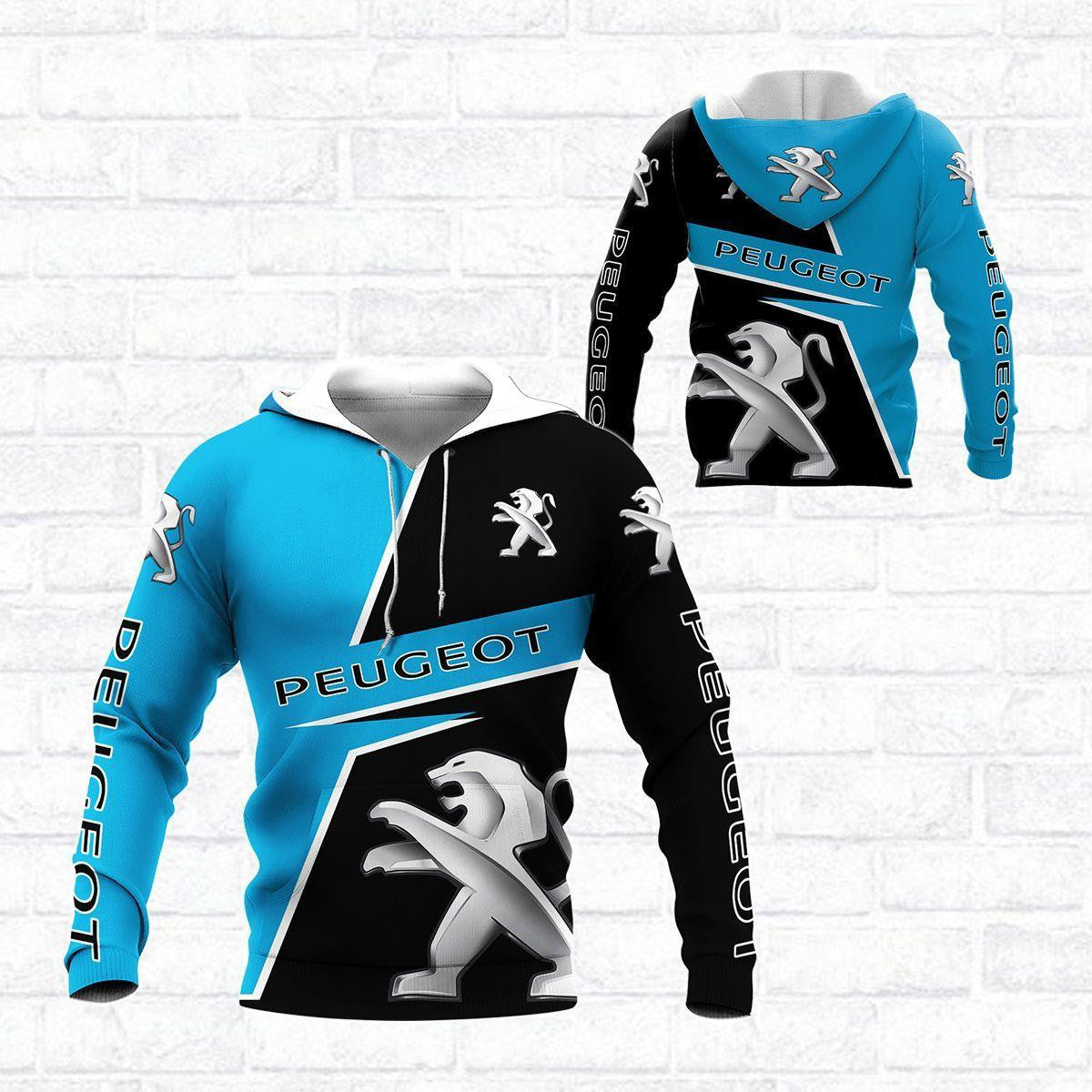 Peugeot Shirt Fan Gift 457, Stylist Unisex 3d Hoodie Zip Hoodie