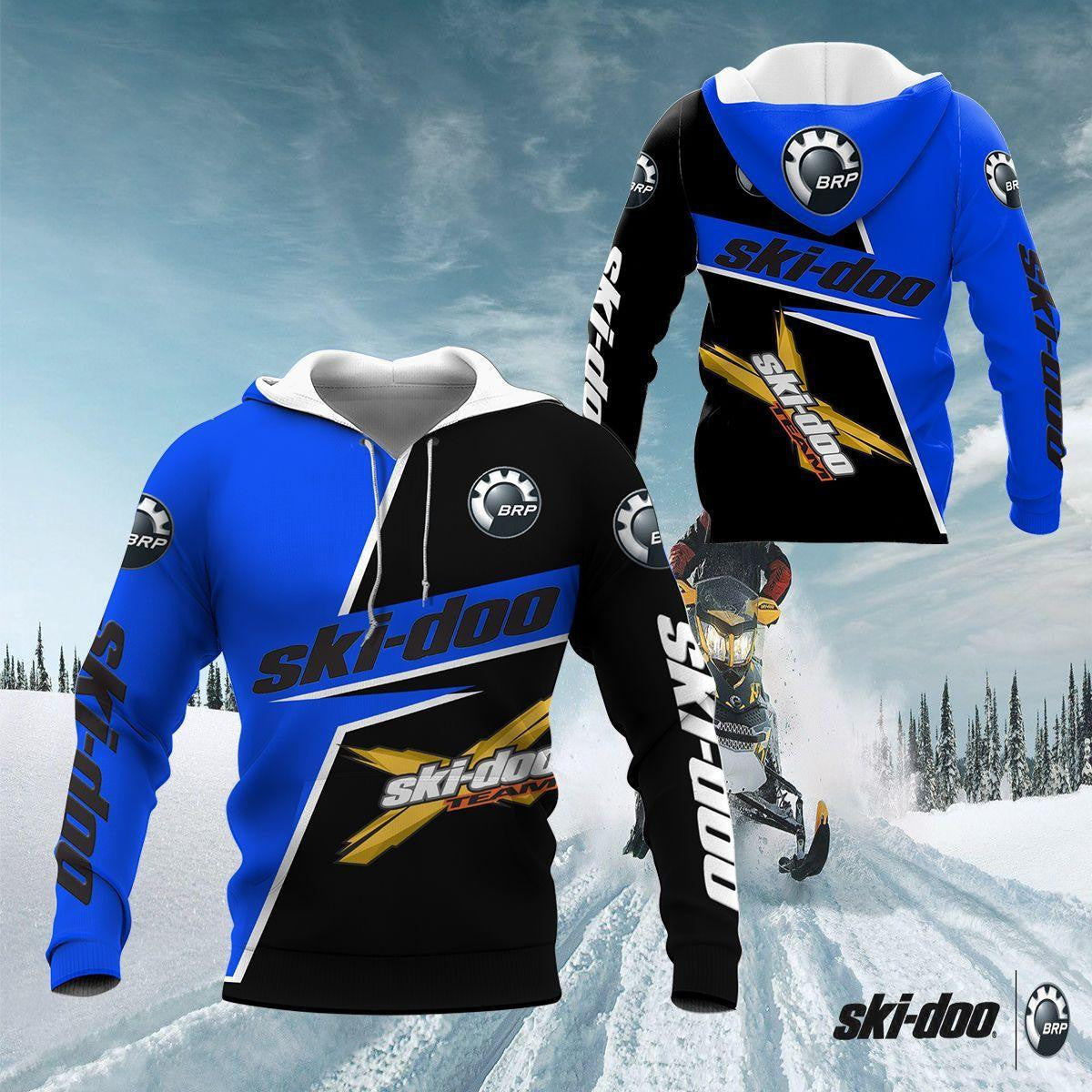 Ski-doo Shirt Fan Gift 455, Stylist Unisex 3d Hoodie Zip Hoodie