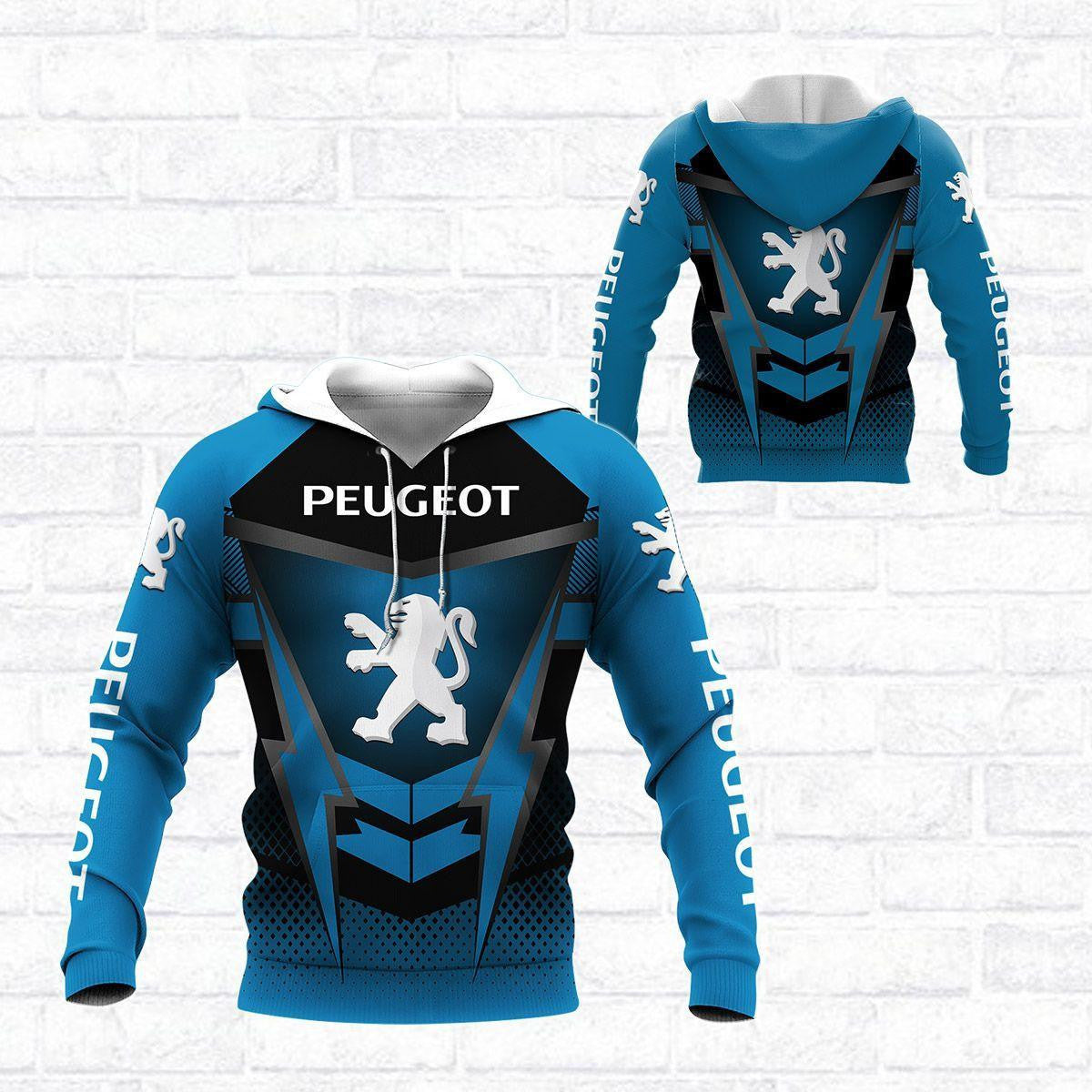 Peugeot Shirt Fan Gift 460, Stylist Unisex 3d Hoodie Zip Hoodie