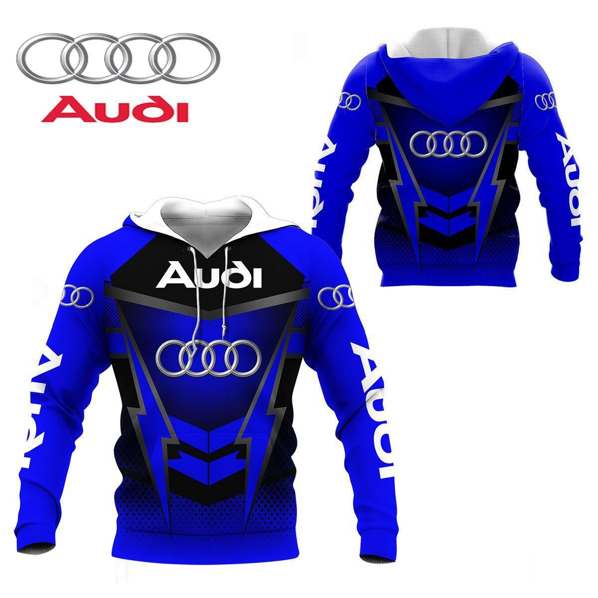 Audi Shirt Fan Gift 443, Stylist Unisex 3d Hoodie Zip Hoodie