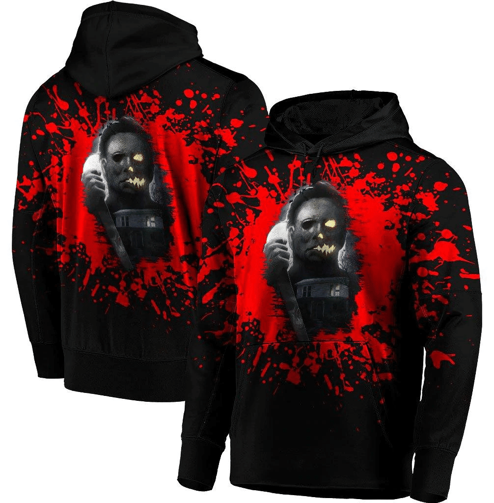 Michael Myers Horror Movie Fan Gift, Michael Myers Horror Movie Aop Hoodie