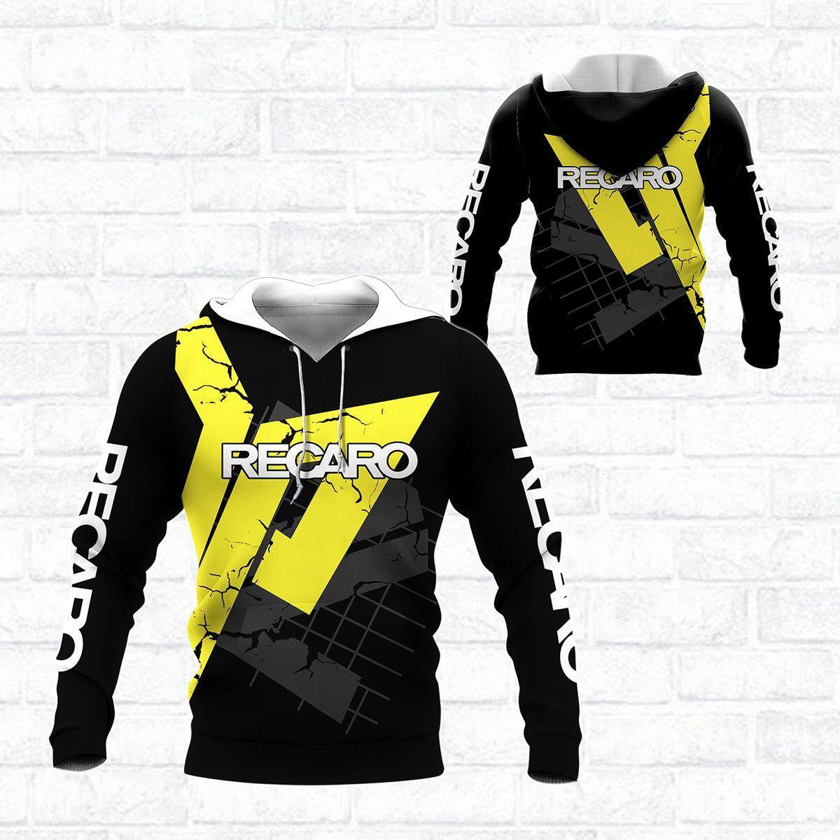 Recaro Shirt Fan Gift 357, Stylist Unisex 3d Hoodie Zip Hoodie