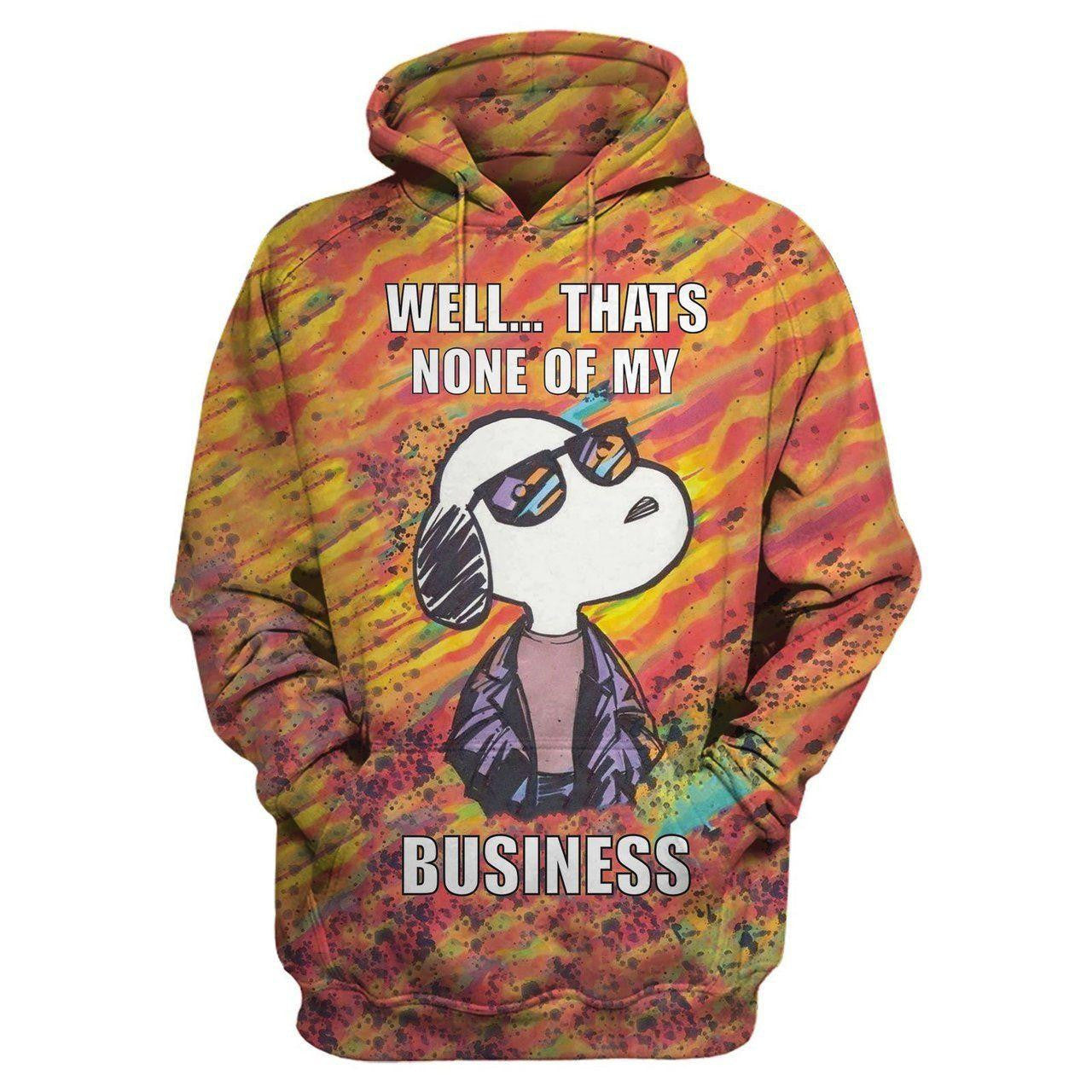 Peanuts Snoopy Hoodie , Gift For Fan Ver6, Aop Hoodie
