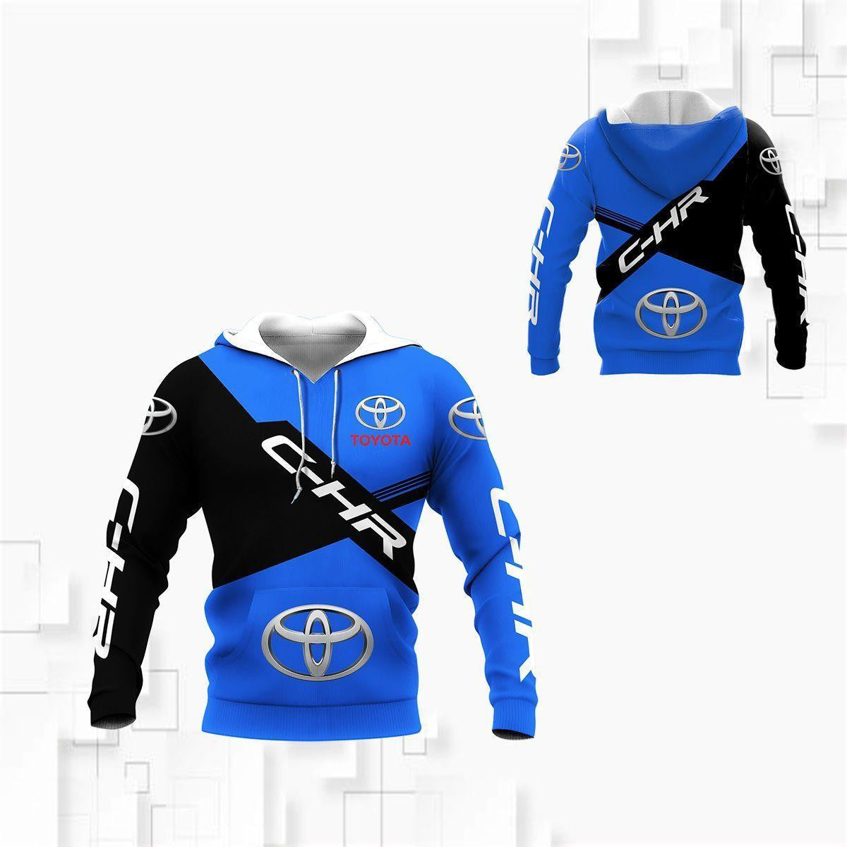 Toyota C-hr Shirt Fan Gift 75, Stylist Unisex 3d Hoodie Zip Hoodie