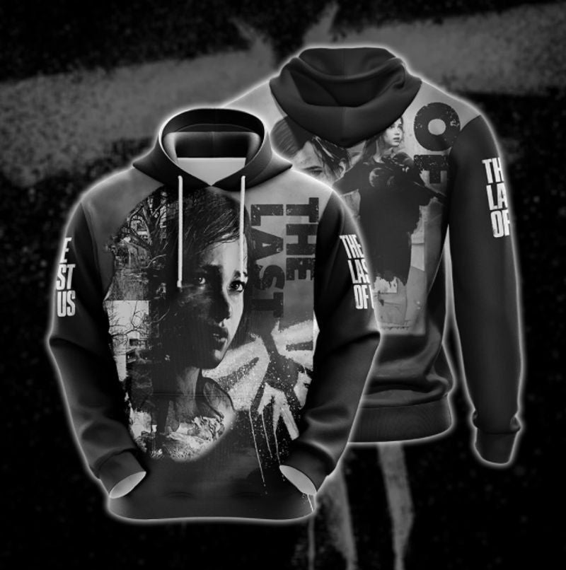 The Last Of Us New Look Over Print 3d Hoodie Zip Hoodie 4