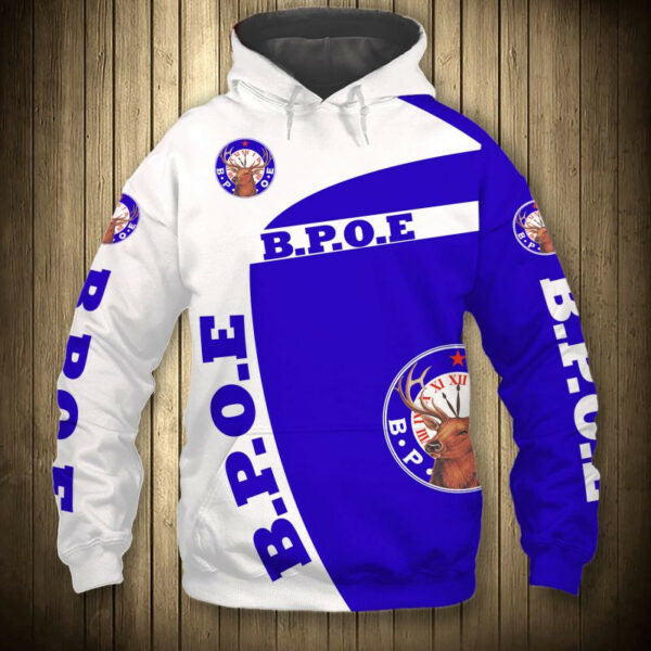 Benevolent And Protective Order Of Elks 5k430 Fan Gift Stylist Unisex Cartoon 3d Hoodie Zip Hoodie 1451