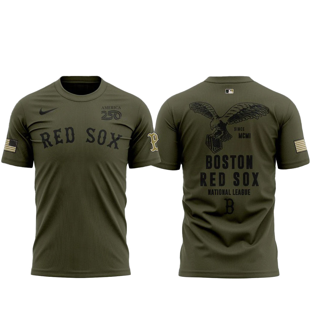 Boston Red Sox Armed Forces Day 2026 Shirt