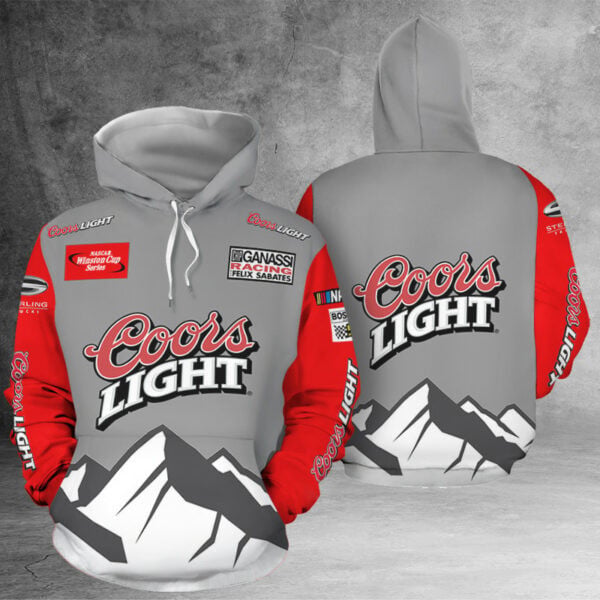 Coors Light Racing Silver Bullet Hoodie 479 899