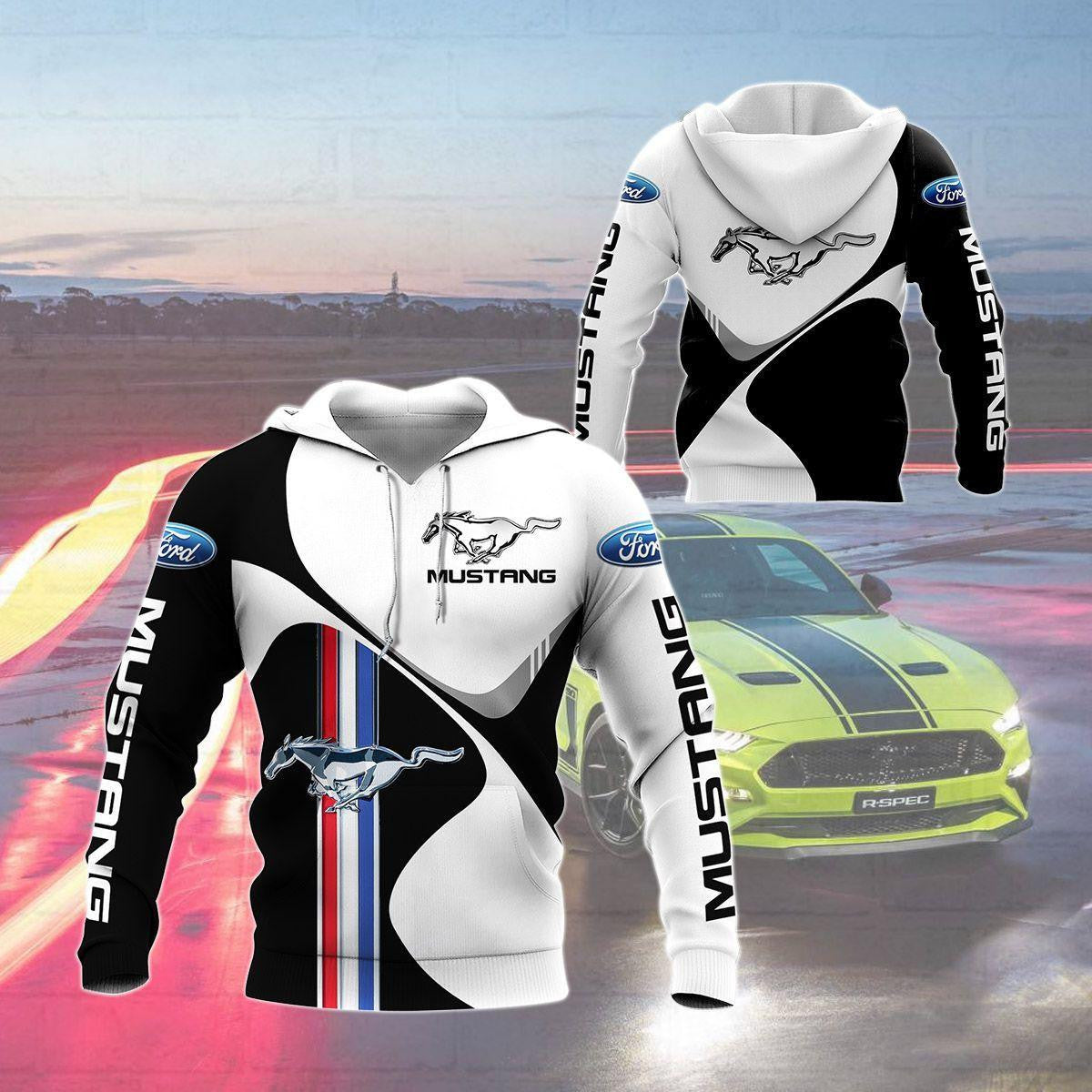 Ford Mustang Shelby Luxury Car 8k217 Fan Gift 3d Zip Hoodie Hoodie Ii0