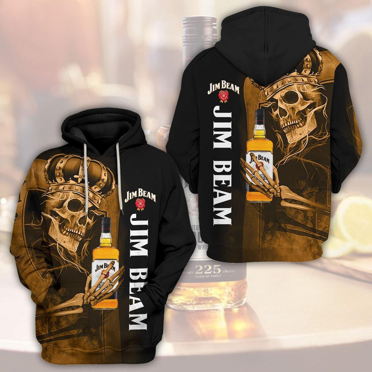 Jim Beam Skull King Trending Hoodie 548