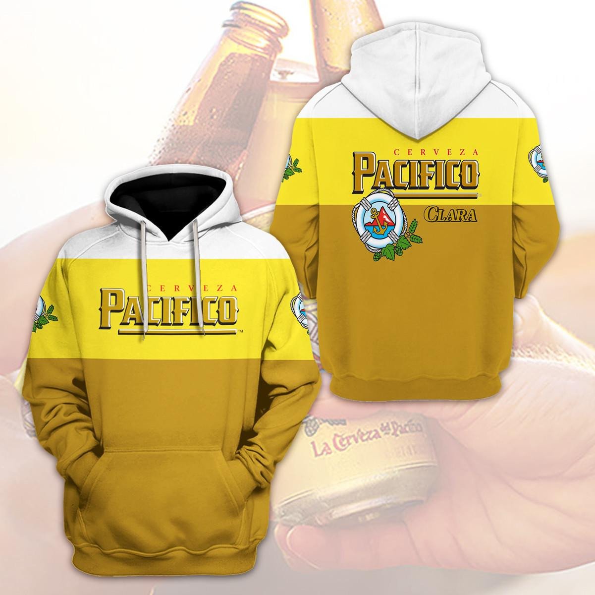 Pacifico Clara Beer 3d Hoodie
