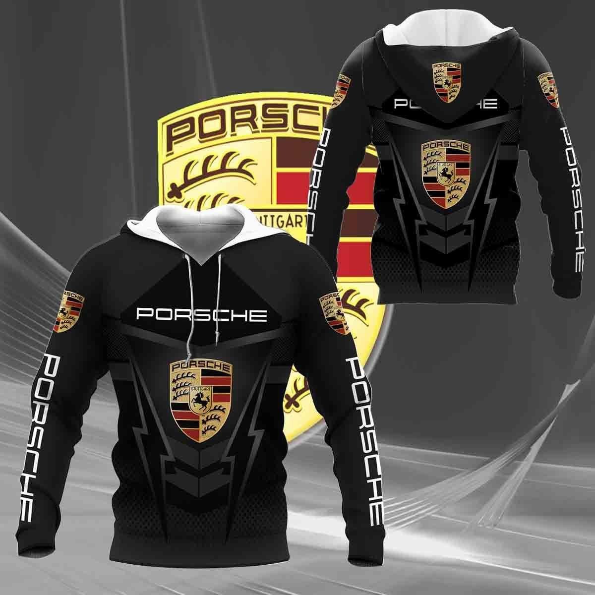 Porsche Shirt Fan Gift 282, Stylist Unisex 3d Hoodie Zip Hoodie