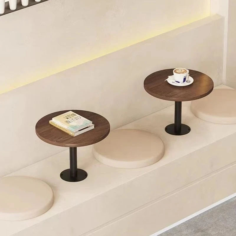 Restaurant Dining Table and Chair Set Fast-Food Shop Café Catering Commercial Furniture Durable Easy-Clean Table Set