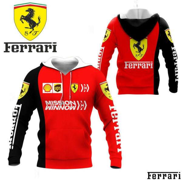 Scuderia Ferrari Luxyry Racing Car 7k979 Fan Gift 3d Zip Hoodie Hoodie Ii0 2350