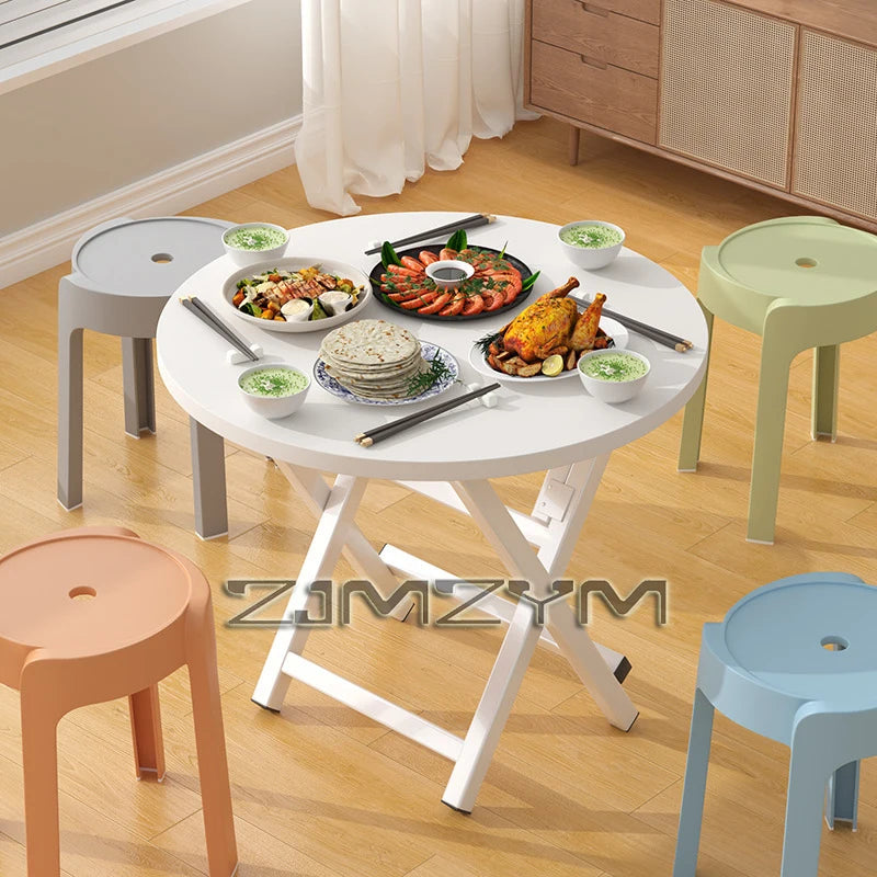 Foldable Dining Tables Side Portable Coffee Table Picnic Snack Table for Home Office Outdoor Camping