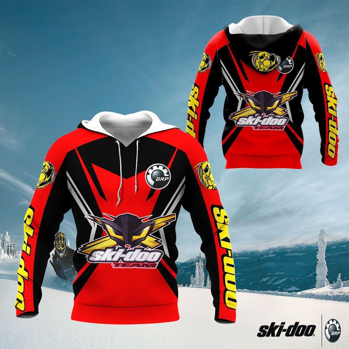 Ski-doo Shirt Fan Gift 462, Stylist Unisex 3d Hoodie Zip Hoodie