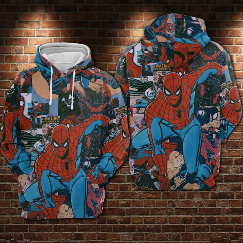 Spiderman 01 Hoodie - Zip Hoodie