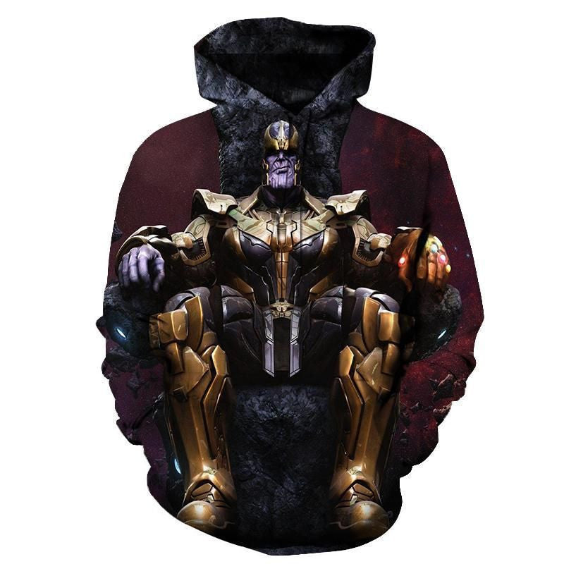 The Infinity Hoodie &amp; T-shirt - Thanos 3d Print Collection