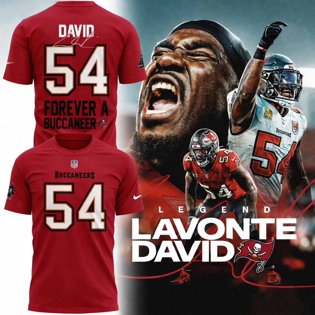 Tampa Bay Buccaneers Lavonte David 2026 Forever a Buccaneer Shirt