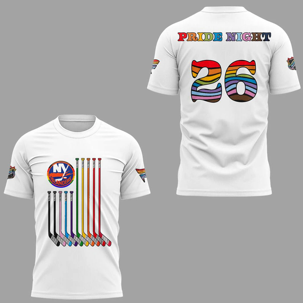 New York Islanders Pride Night 2026 Shirt