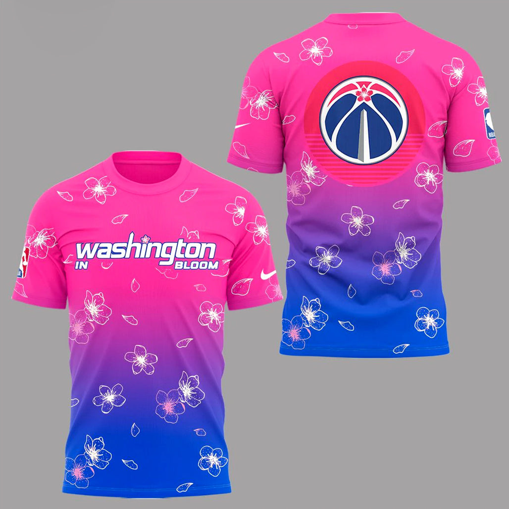 Washington Wizards In Bloom Uniform Season 2026-27 Shirt Version 1