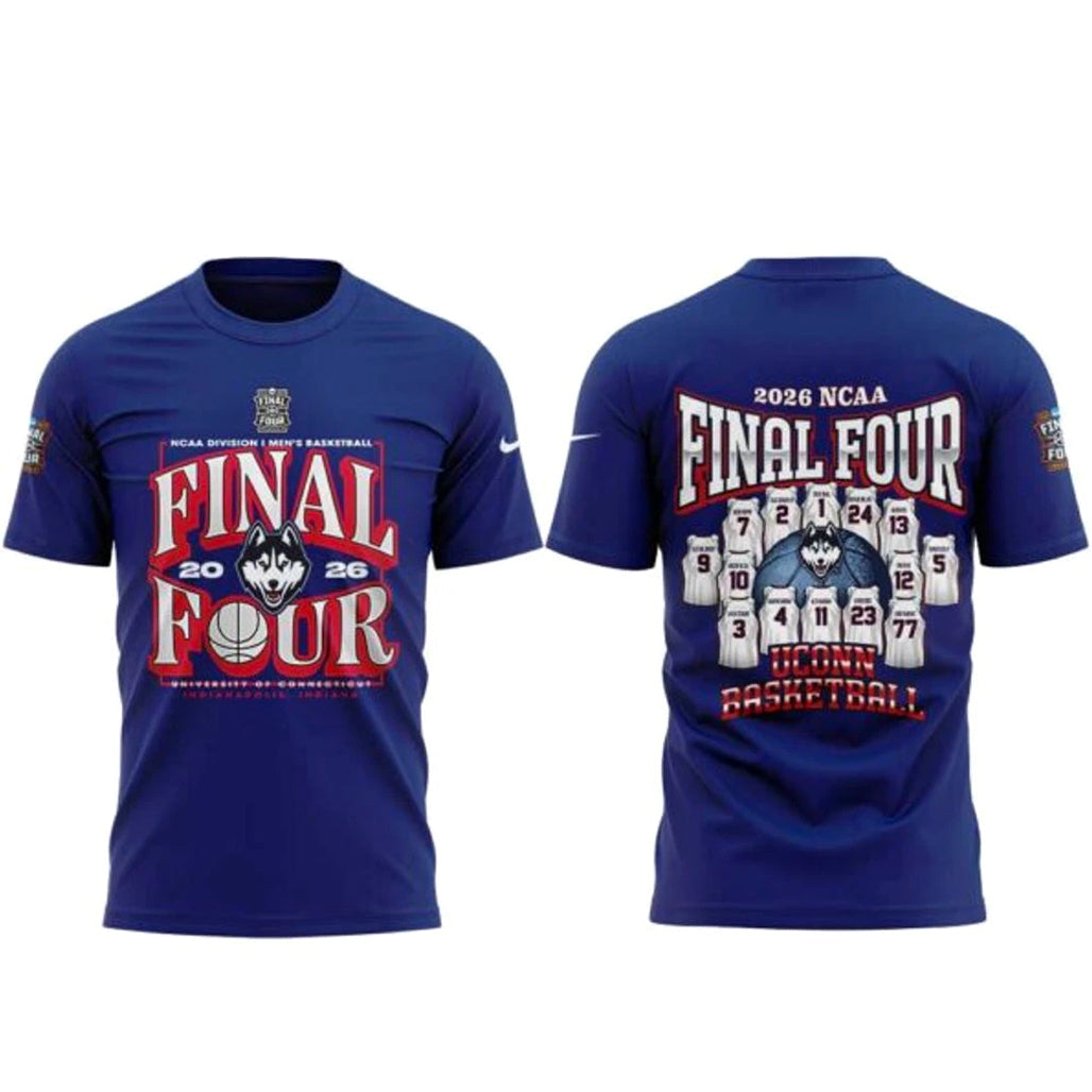 UConn Huskies 2026 NCAA Men’s Basketball East Regional Champs Shirt