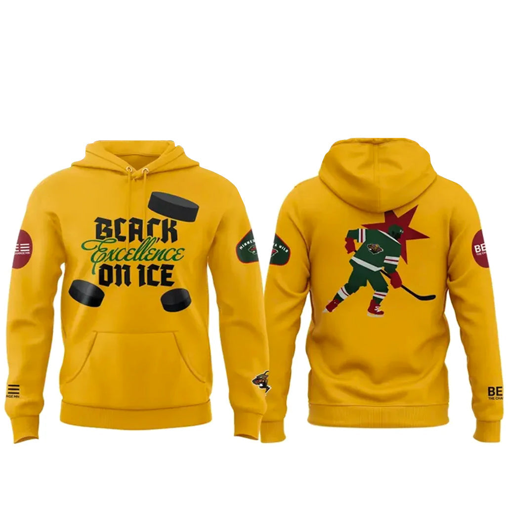 Minnesota Wild 2026 Black History Month Hoodie
