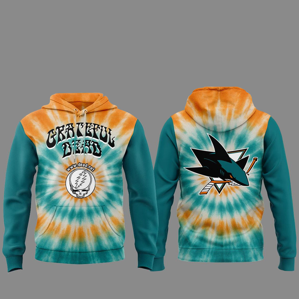 San Jose Sharks x Grateful Dead Night 2026 Hoodie