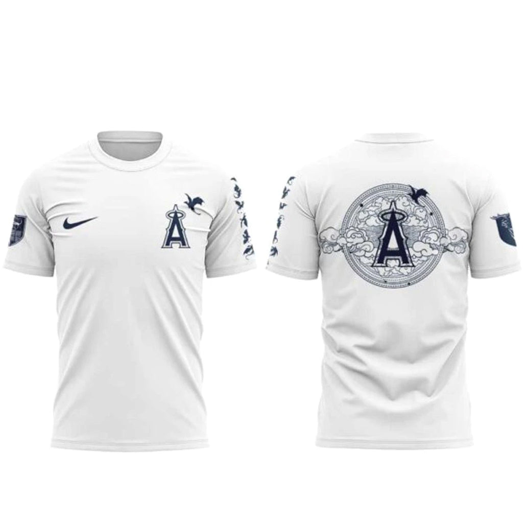 Los Angeles Angels Fourth Wing Night 2026 White Shirt