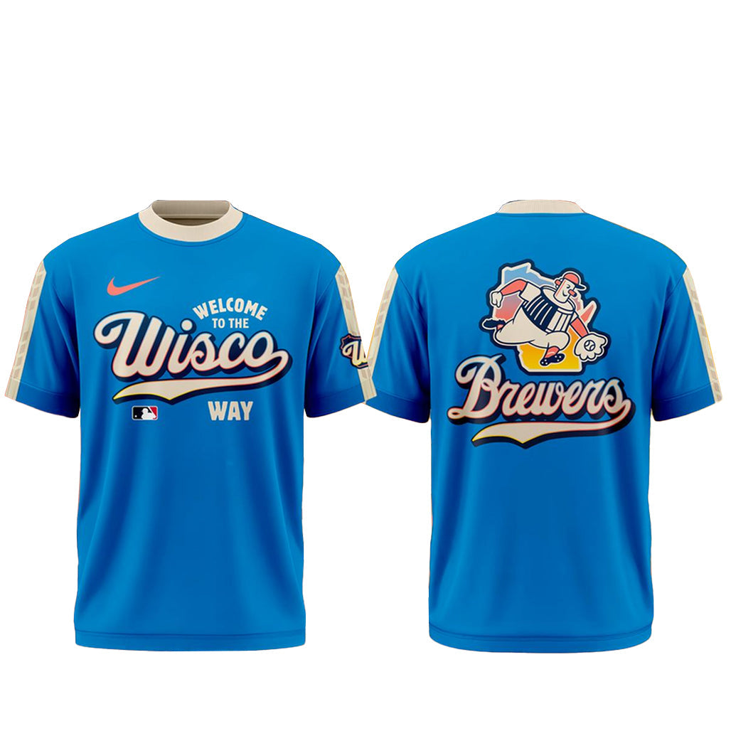 Milwaukee Brewers City Connect 2026 Welcome To The Wisco Way Shirt