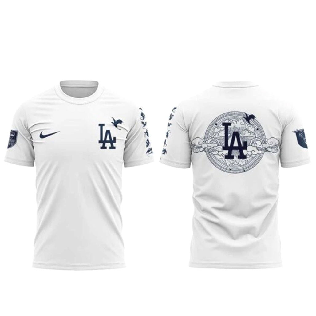 Los Angeles Dodgers Fourth Wing Night 2026 White Shirt
