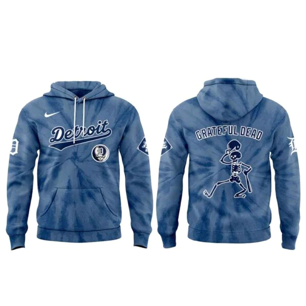 Detroit Tigers Grateful Dead Night 2026 Hoodie