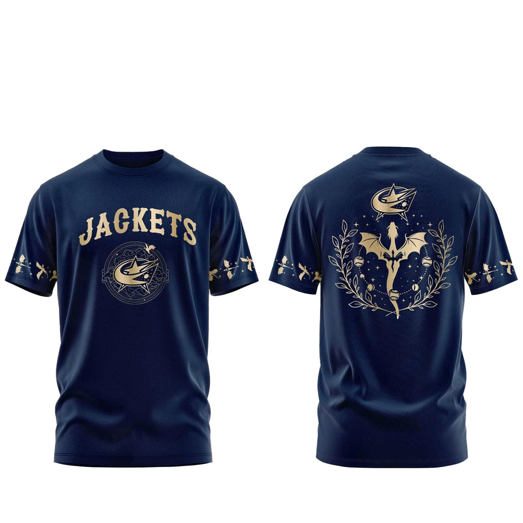 Columbus Blue Jackets x Fourth Wing Night 2026 Legend Shirt