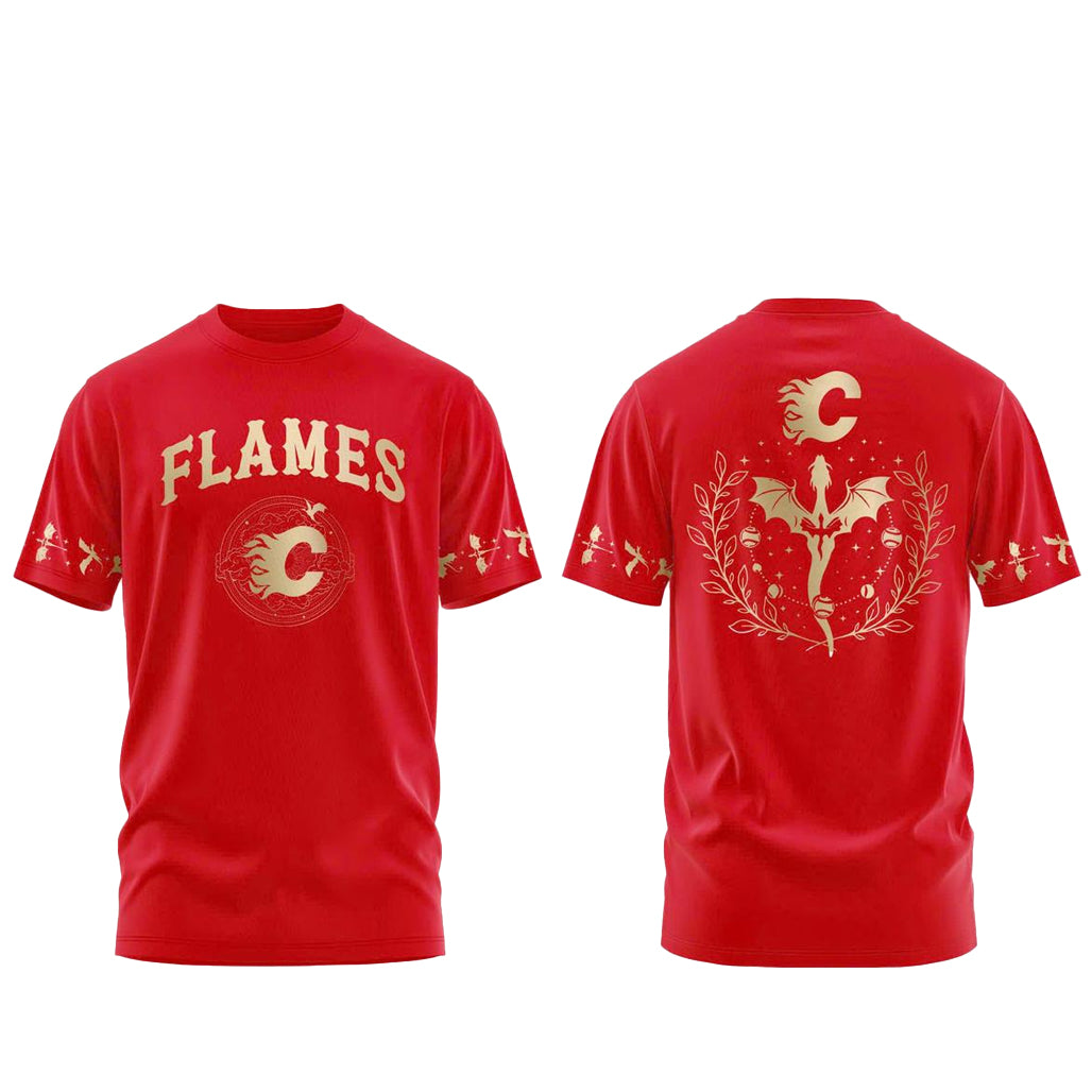 Calgary Flames x Fourth Wing Night 2026 Legend Shirt