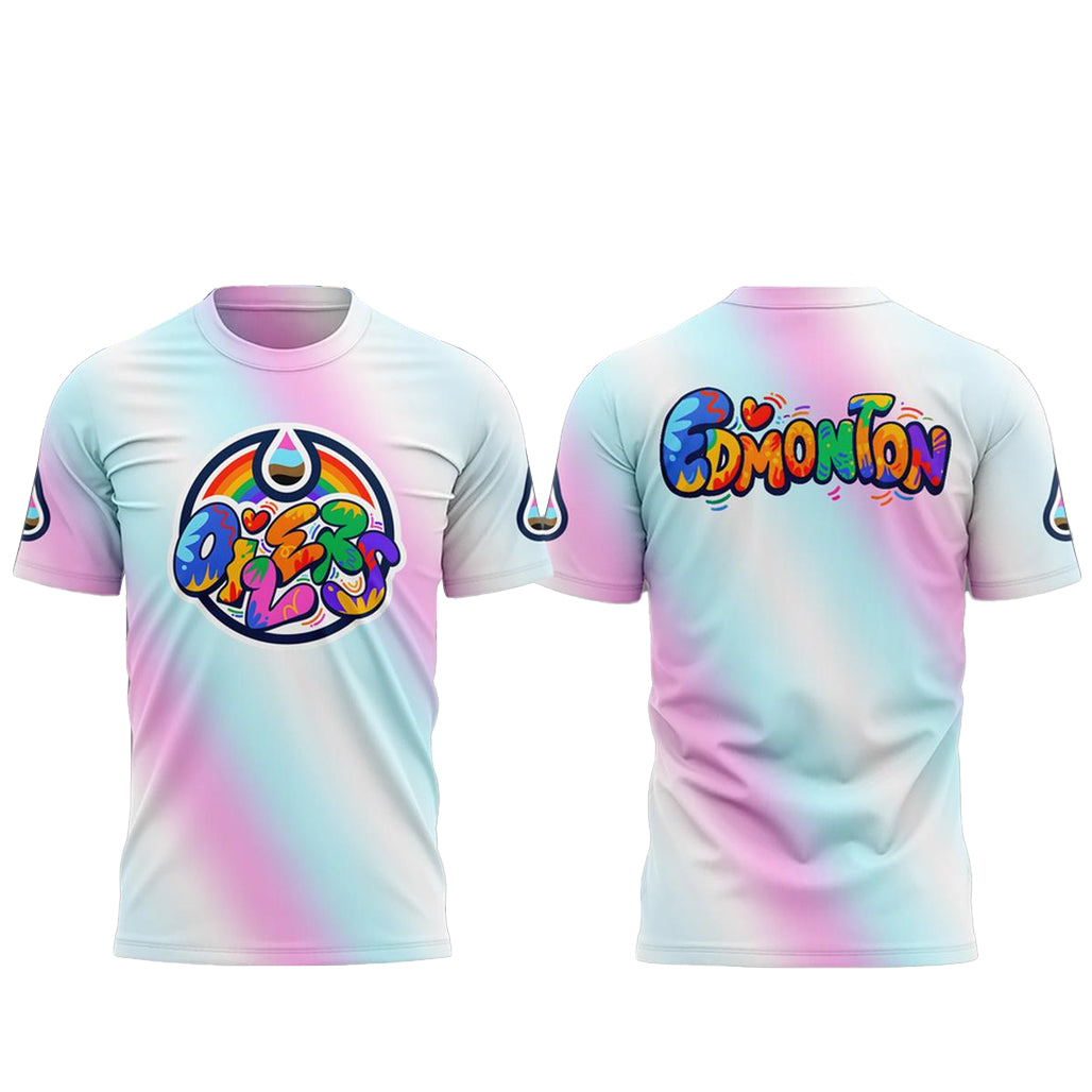 Edmonton Oilers Pride Night 2026 Shirt