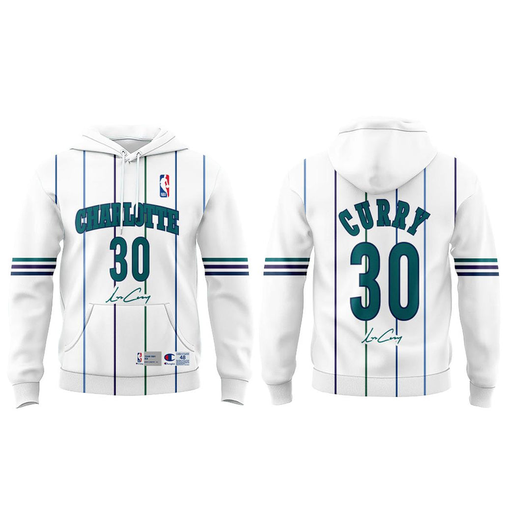 Charlotte Hornets Legend Dell Curry’s #30 Hoodie