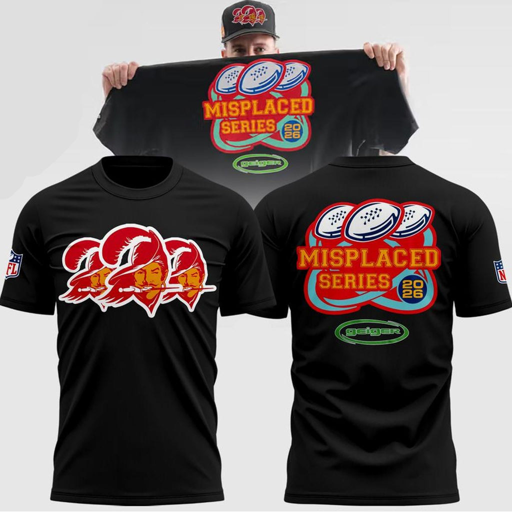 Tampa Bay Buccaneers John Geiger x Misplaced Series 2026 Shirt
