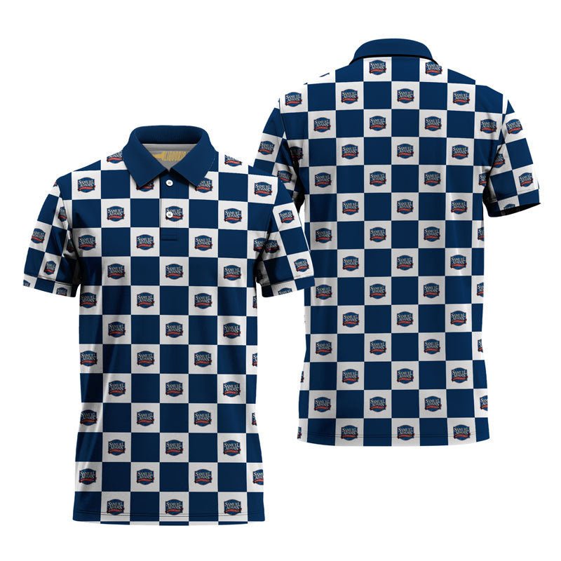 Samuel Adam Collab Gingham Polo Shirt