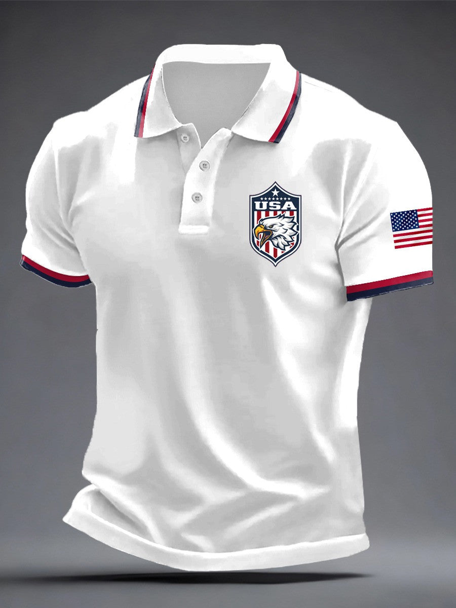 USA Soccer Polo Shirt FIFA World Cup 2026 USA Clothing Gift For Soccer Fan